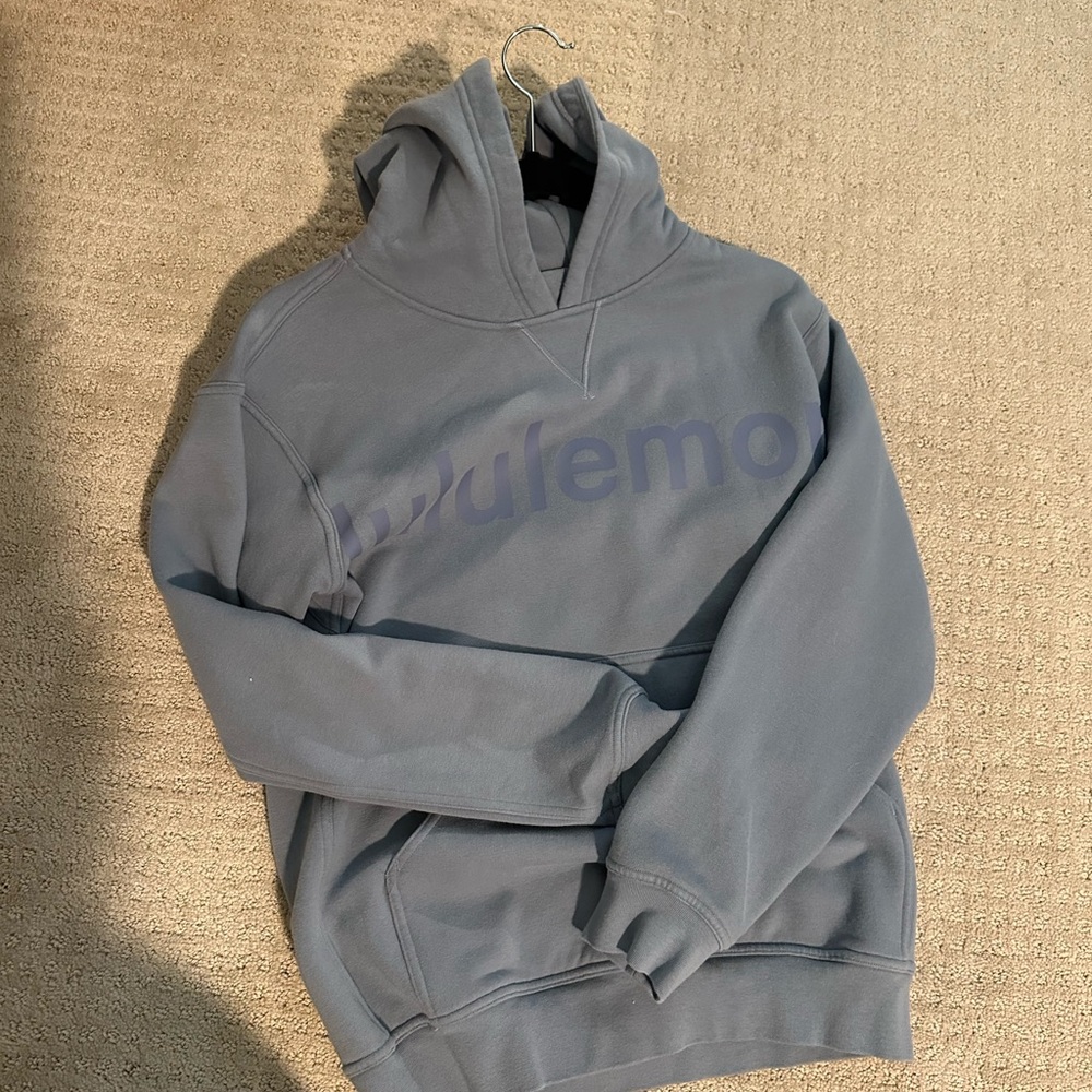 Gray Hoodie with Logo